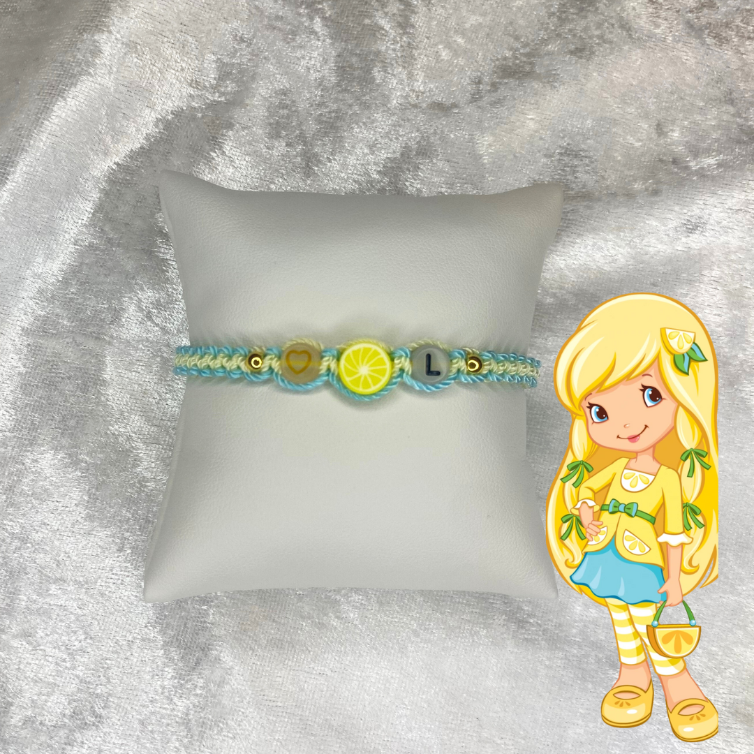 Lemon Meringue - Initial Bracelets
