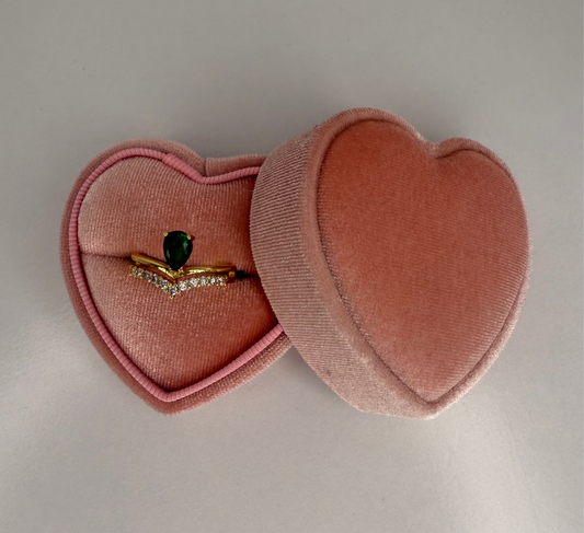 Green Crown Adjustable ring