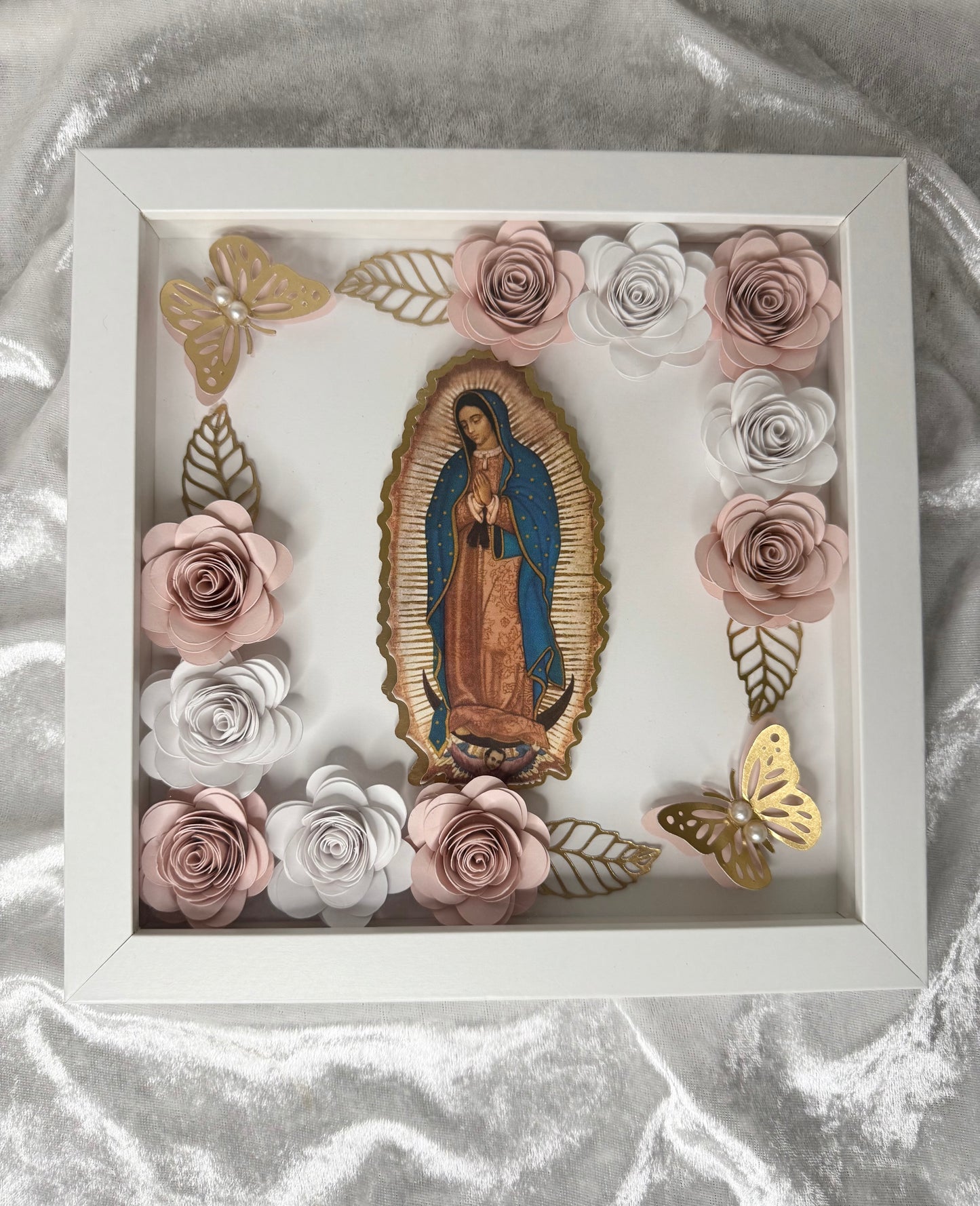 Virgencita shadow box