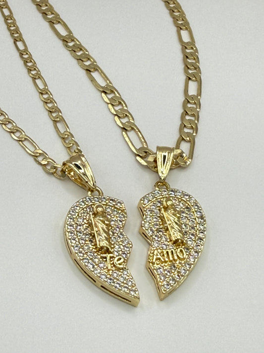 San Judas te amo necklaces