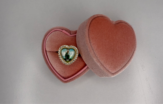 Anillo corazón san judas