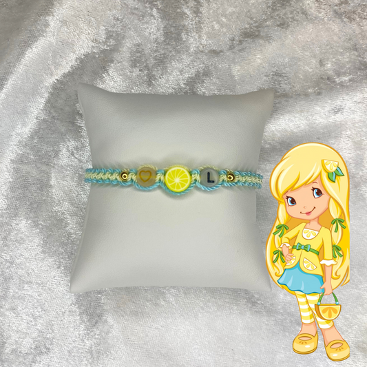 Lemon Meringue - Initial Bracelets